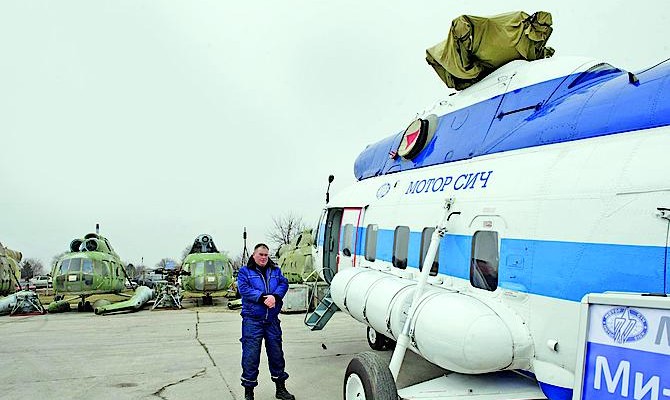 «Мотор Сич» поставит военным вертолеты, переоборудовав старые корпуса