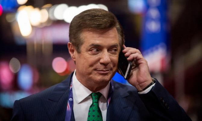 Манафорт и его деловой партнер Гейтс помещены под домашний арест в США