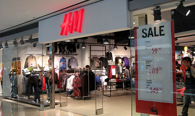 H&M открыл второй магазин в Украине